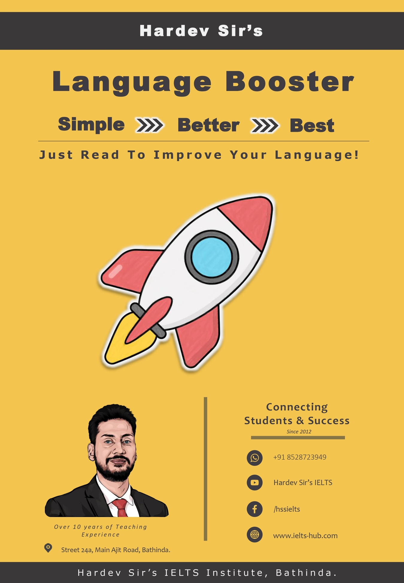 Language Booster Cover